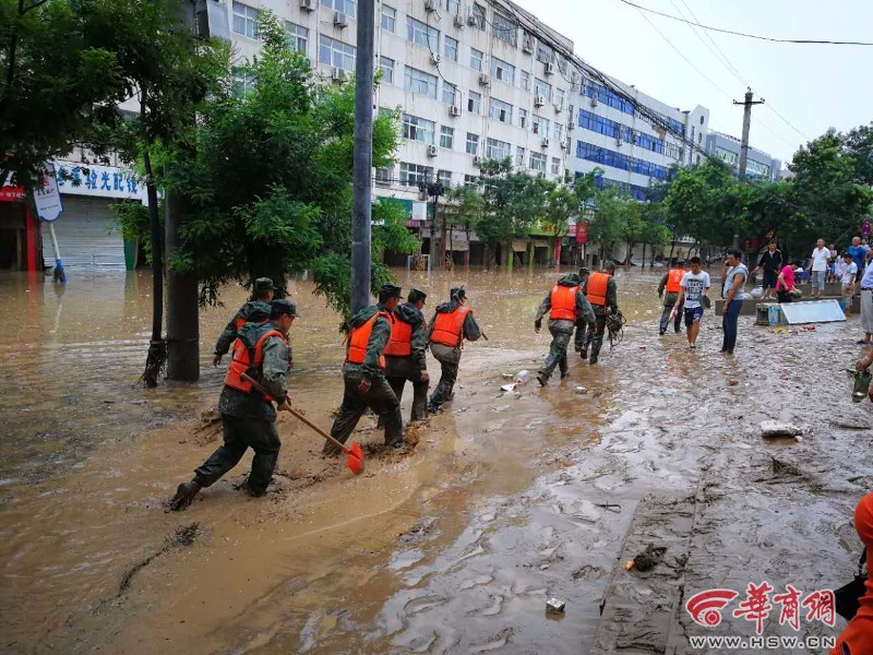 子洲暴雨最新动态